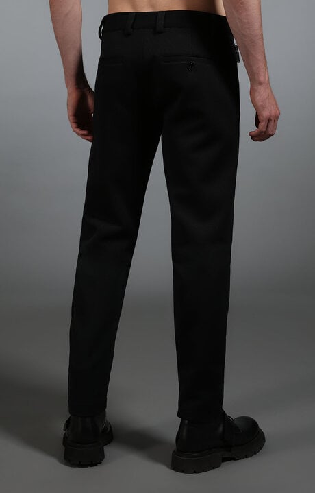 Dirk Bikkembergs Men's Black Trousers With Zip Pockets