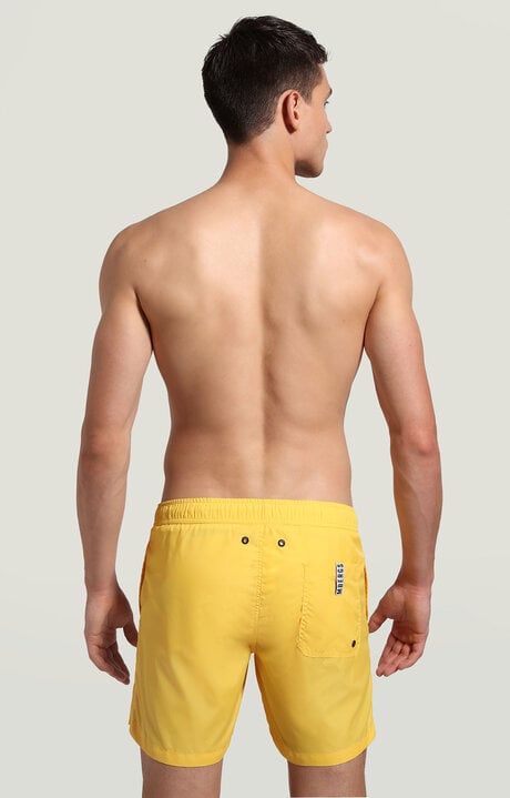 Dirk Bikkembergs Men's Boardshorts With Layered Detail