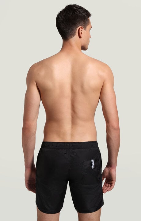 Dirk Bikkembergs Men's Boardshorts With Layered Detail