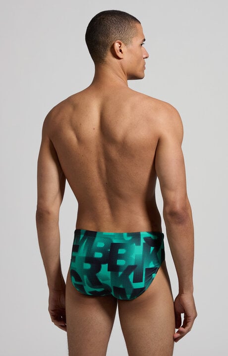 Dirk Bikkembergs Men's Camouflage Print Swim Briefs