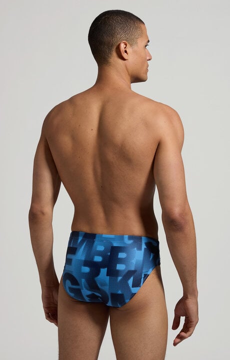 Dirk Bikkembergs Men's Camouflage Print Swim Briefs