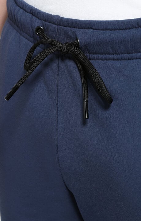 Dirk Bikkembergs Men's Fleece Sweatpants With Contrast Logo
