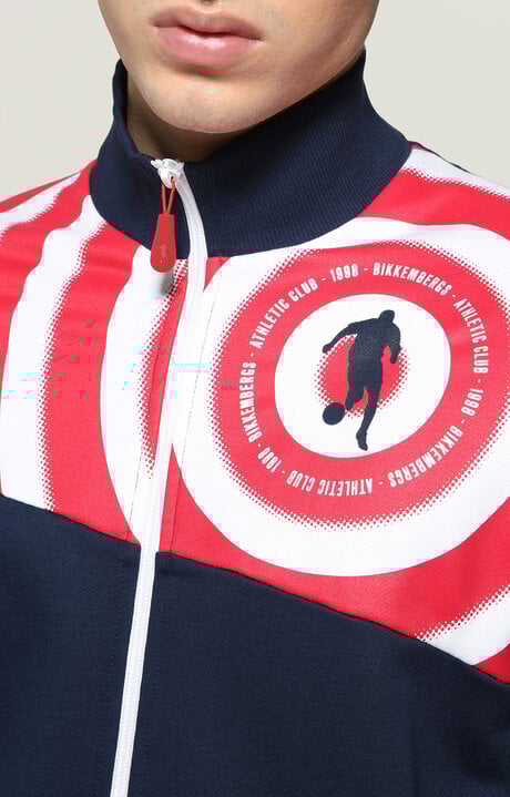 Dirk Bikkembergs Men's Fleece Sweatshirt With Patch