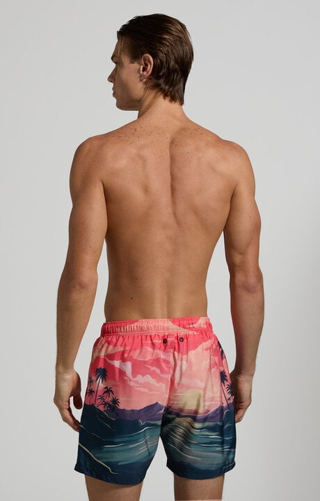 Dirk Bikkembergs Men's Hakuna Print Men's Boardshorts