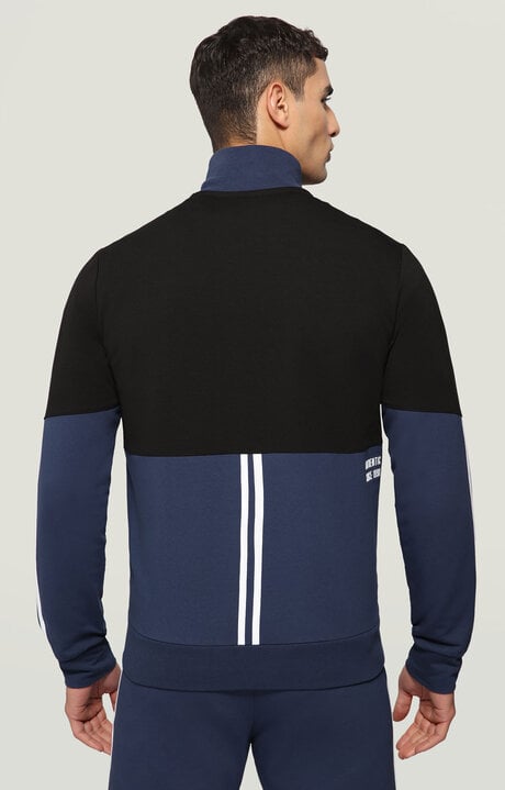 Dirk Bikkembergs Men's Jacket With Asymmetrical Zipper