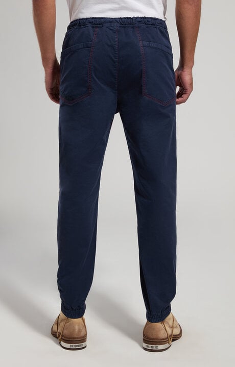 Dirk Bikkembergs Men's Pants With Elasticized Waist