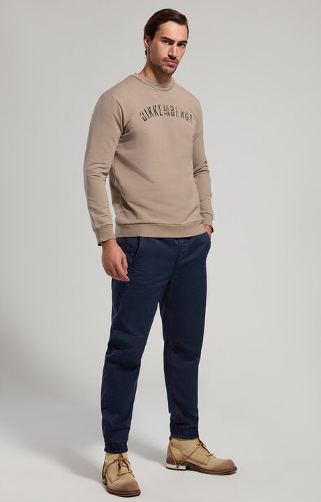 Dirk Bikkembergs Men's Pants With Elasticized Waist