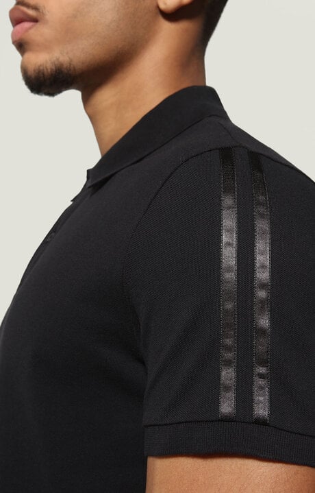 Dirk Bikkembergs Men's Polo Shirt With Raised Print