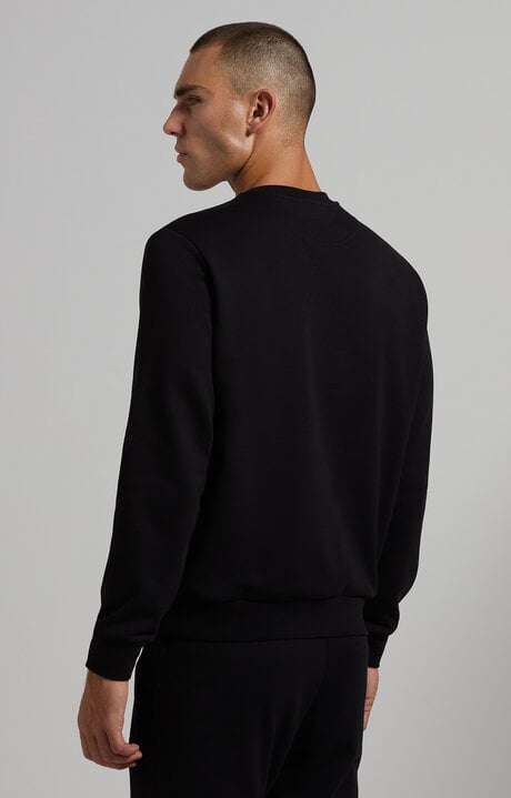 Dirk Bikkembergs Men's Round Neck Soccer Sweatshirt