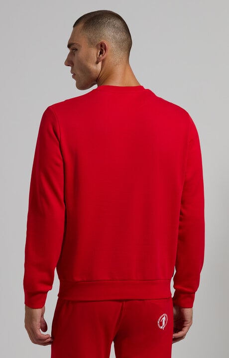Dirk Bikkembergs Men's Round Neck Soccer Sweatshirt