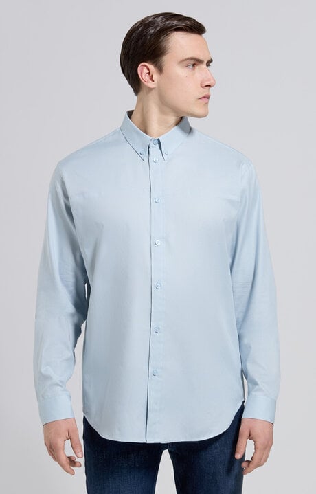 Dirk Bikkembergs Men's Shirt With Embroidery And Intarsia