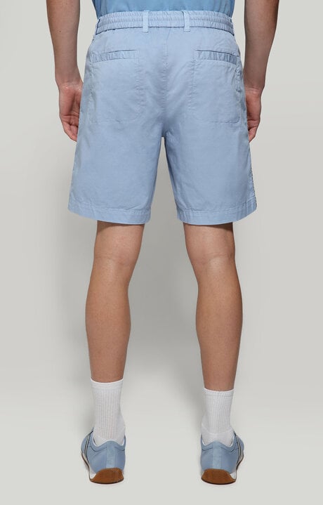 Dirk Bikkembergs Men's Shorts With Elastic Waistband
