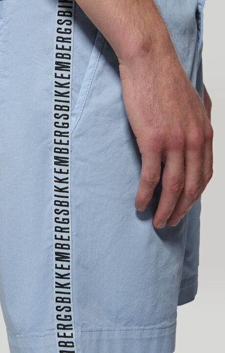 Dirk Bikkembergs Men's Shorts With Elastic Waistband