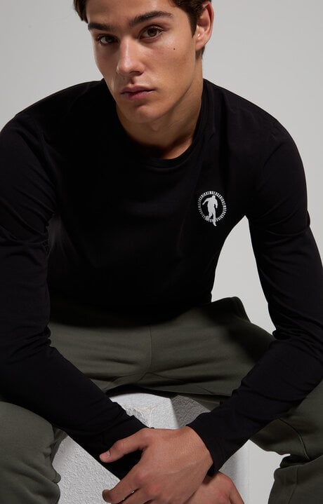 dirk bikkembergs Men's slim fit long sleeve T-shirt