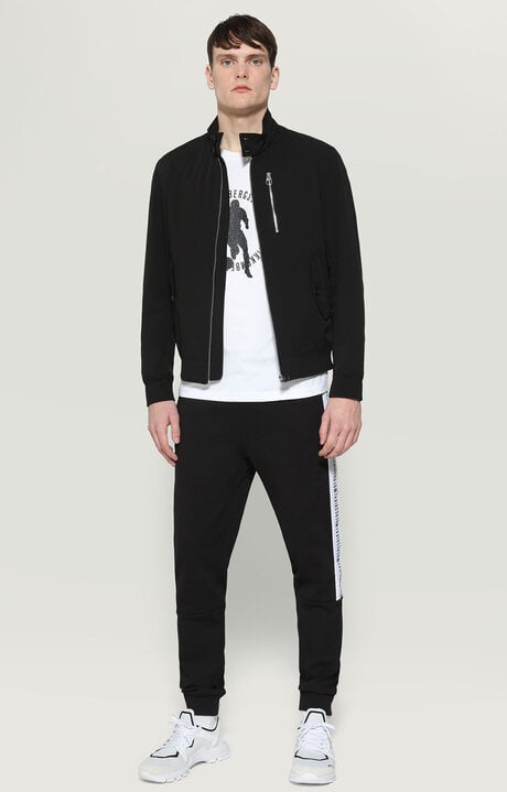 Dirk Bikkembergs Men's Sweatpants In Interlock Fleece