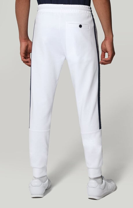 Dirk Bikkembergs Men's Sweatpants In Interlock Fleece