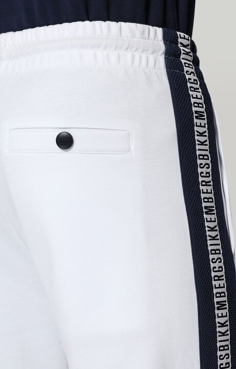 Dirk Bikkembergs Men's Sweatpants In Interlock Fleece