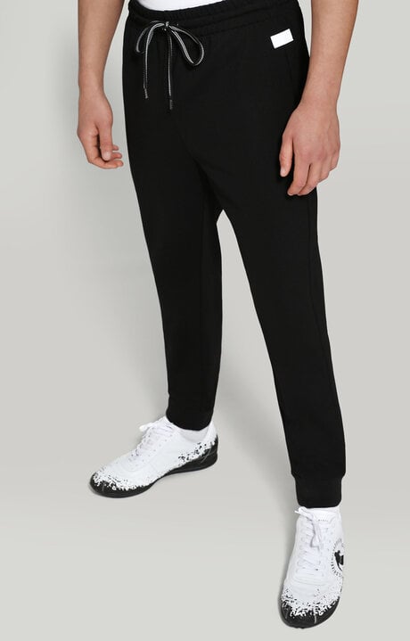 dirk bikkembergs Men's sweatpants in stretch fabric