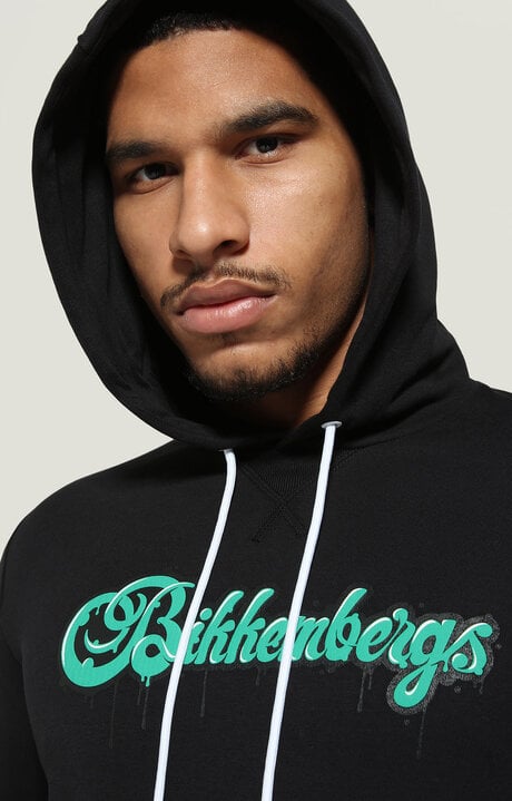 Dirk Bikkembergs Men's Sweatshirt With Bubble Graffiti Print