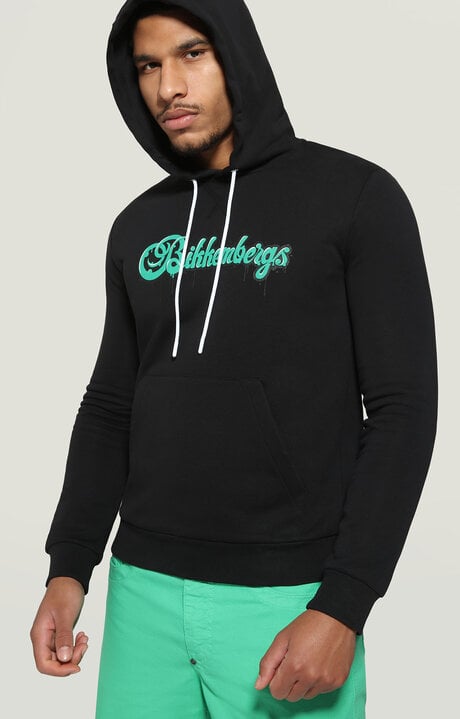 dirk bikkembergs Men's sweatshirt with bubble graffiti print