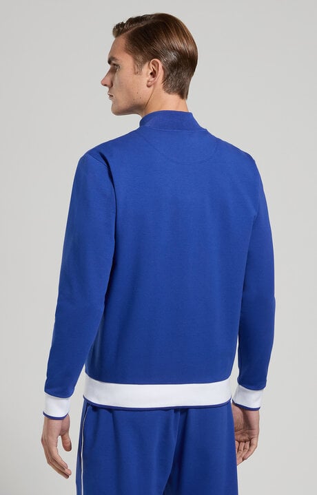 Dirk Bikkembergs Men's Sweatshirt With Contrast Bands