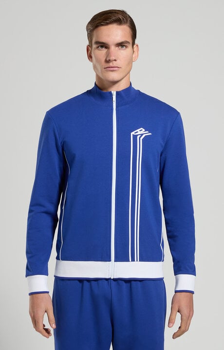 Dirk Bikkembergs Men's Sweatshirt With Contrast Bands