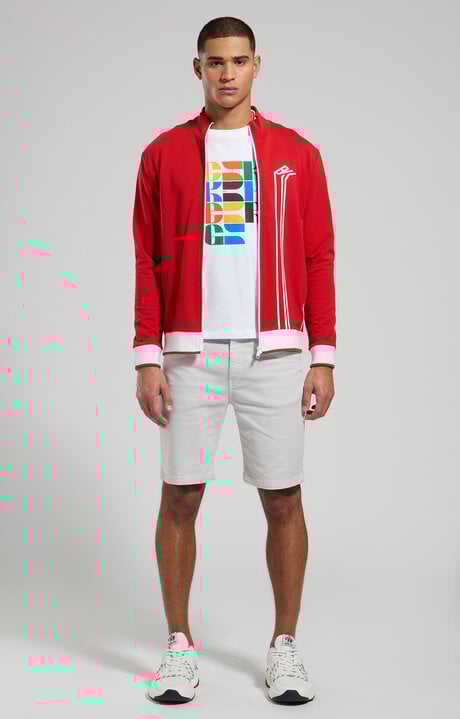 Dirk Bikkembergs Men's Sweatshirt With Contrast Bands