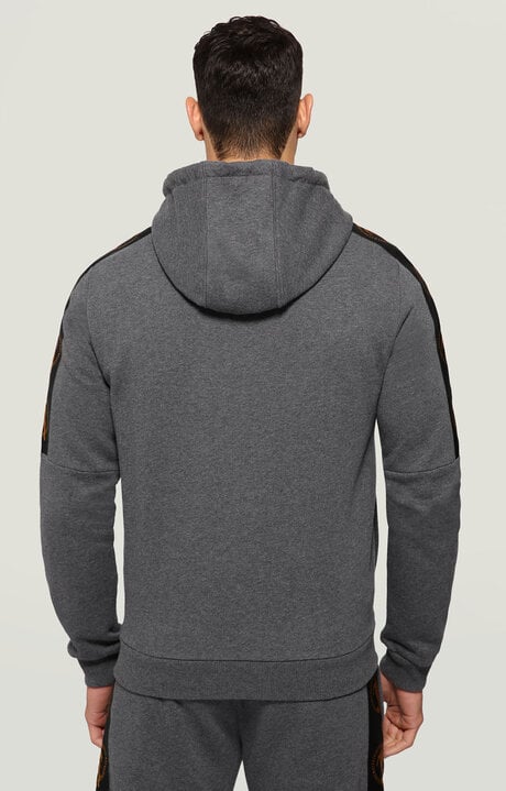 Dirk Bikkembergs Men's Sweatshirt With Jacquard Tape