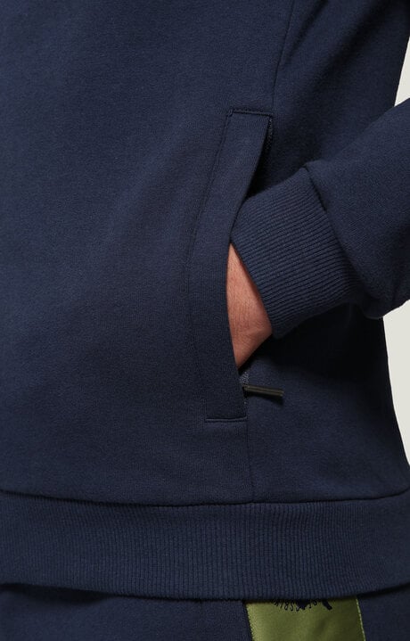 Dirk Bikkembergs Men's Sweatshirt With Jacquard Tape