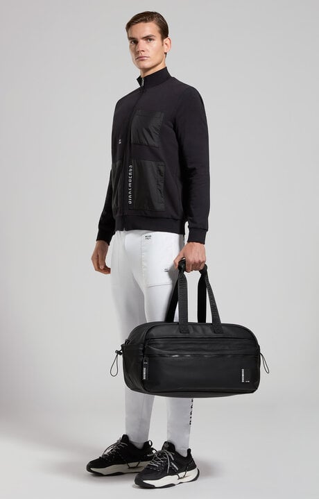 Dirk Bikkembergs Men's Sweatshirt With Nylon Details