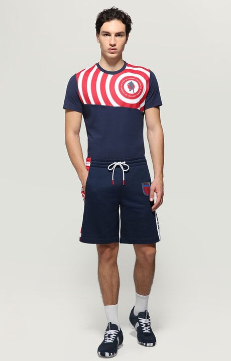 Dirk Bikkembergs Men's T-shirt With Athletic Club Print