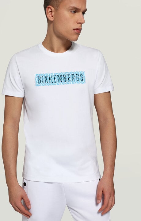 dirk bikkembergs Men's T-shirt with Bikkembergs print