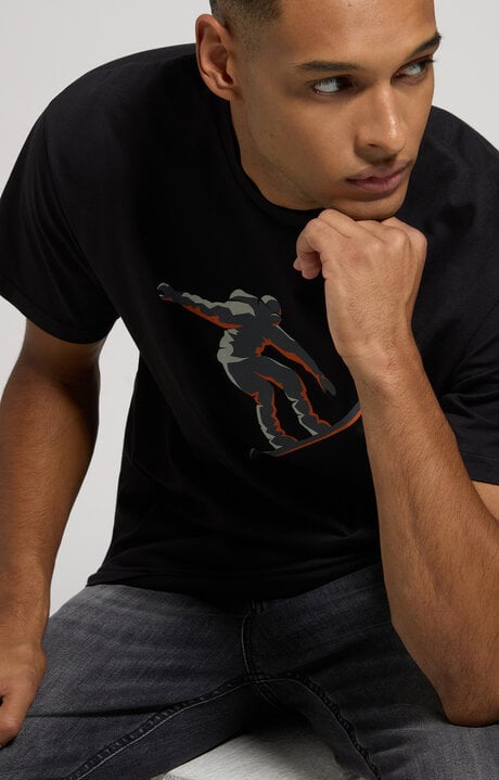 dirk bikkembergs Men's T-shirt with freestyle print