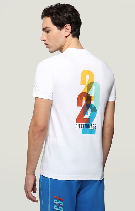 Dirk Bikkembergs Men's T-shirt With Front/back Print