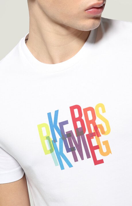 Dirk Bikkembergs Men's T-shirt With Front/back Print