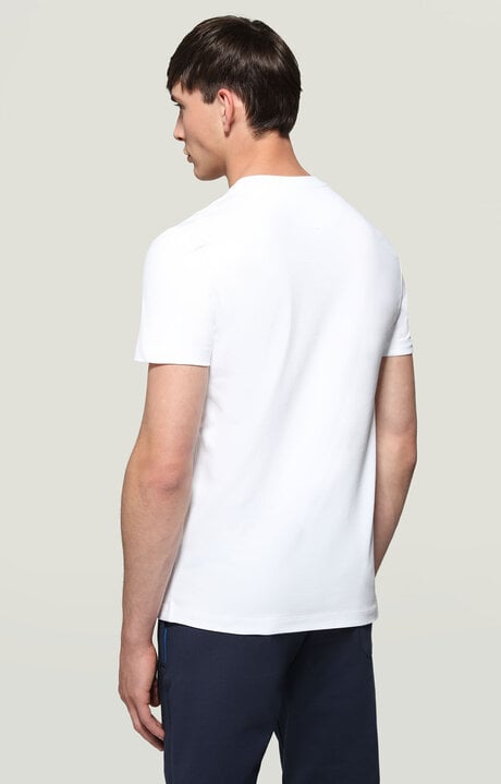 Dirk Bikkembergs Men's T-shirt With Hexagonal Print