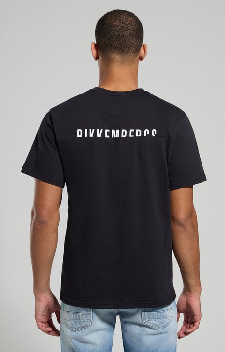 Dirk Bikkembergs Men's T-shirt With Interrupted Logo