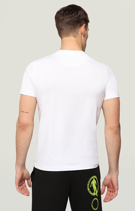 Dirk Bikkembergs Men's T-shirt With Rubberized Print