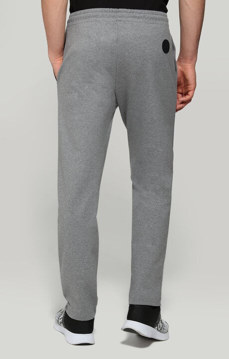 Dirk Bikkembergs Men's Track Pants With Rubber Patch