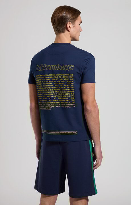 Dirk Bikkembergs Multi-print Men's T-shirt - Slim Fit