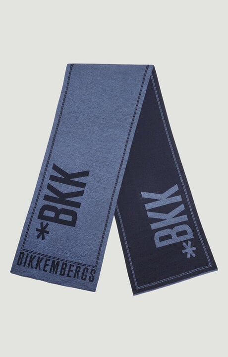 Dirk Bikkembergs Scarf With Contrast Logo 35x180 Cm