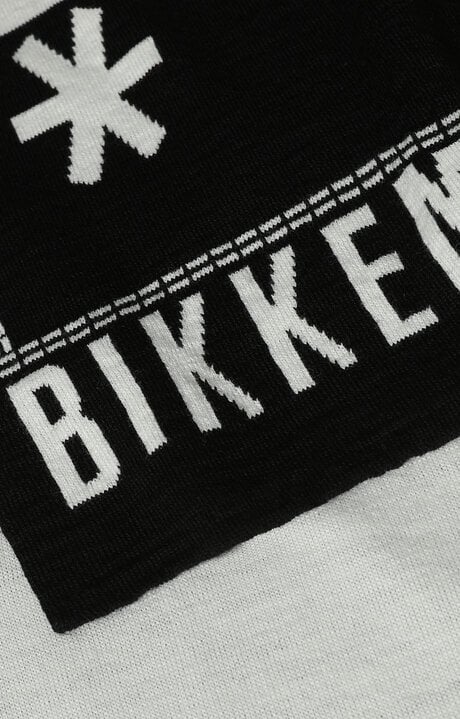 Dirk Bikkembergs Scarf With Contrast Logo 35x180 Cm