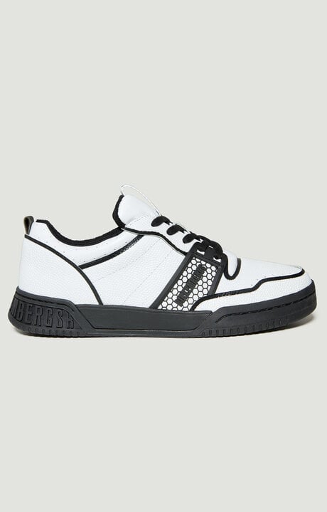 Dirk Bikkembergs Scoby Men's Leather Basketball Sneakers