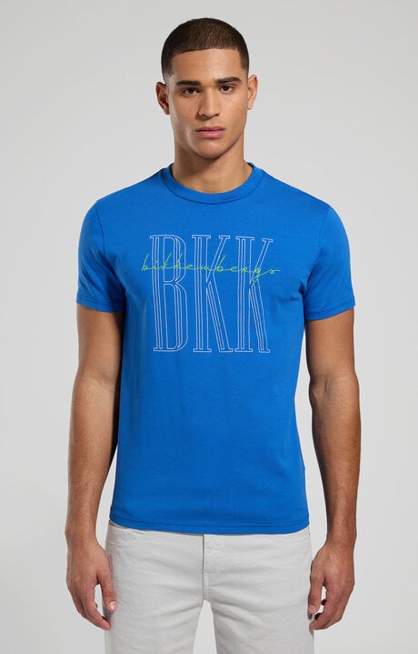 Dirk Bikkembergs Slim Fit Men's T-shirt With BKK Print