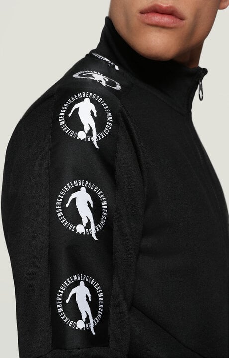 Dirk Bikkembergs Technical Sweatshirt With Side Bands