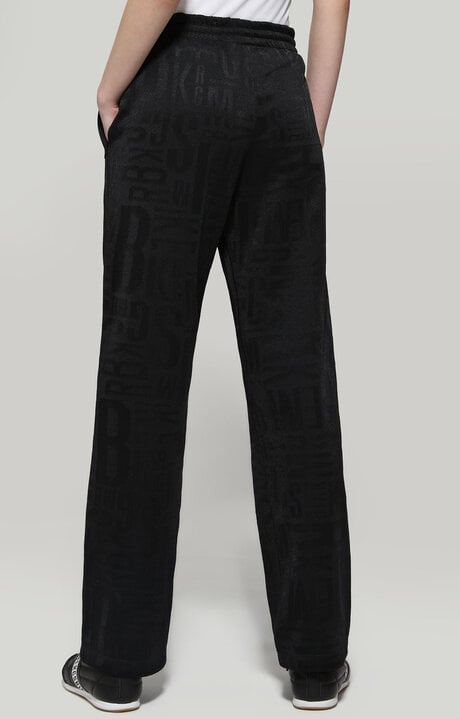 Dirk Bikkembergs Women's Joggers In Jacquard Fleece