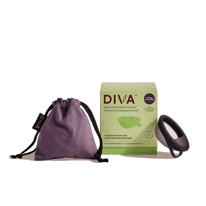 Diva Ensemble Disque Et Coupelle DIVA™ Ensemble De Soins Menstruels Réutilisables $60.00 $60.00