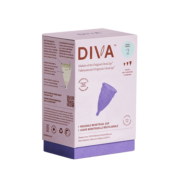 Diva Modèle 2 Coupe Menstruelle Réutilisable $35.00 $35.00