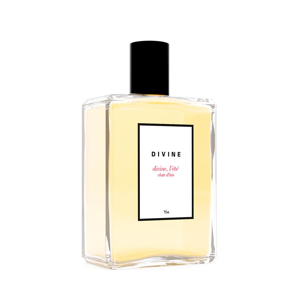 divine divine l’été clair d’irisNOUVEAU. ÉTÉ 2024. ÉDITION LIMITÉE vaporisateur ressourçable 100ml