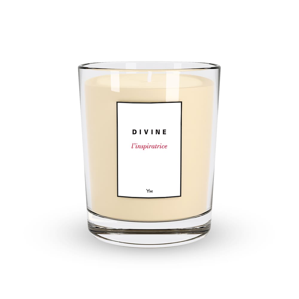 divine l’inspiratricebougie parfumée 180g cire 100% végétale